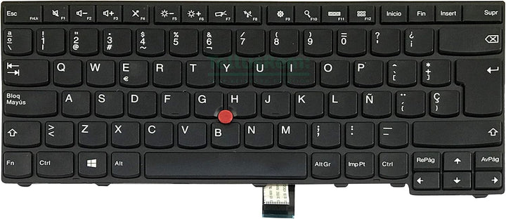 TellusRem ersatztastatur Spanisch Hintergrundbeleuchtung für Lenovo Thinkpad T431 T431S E431 T440 T4