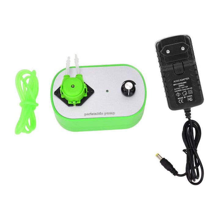 Yanmis DC12V Peristaltikpumpe, G628-1 1 mm x 3 mm Peristaltikflüssigkeitspumpe Spender mit Einstellb