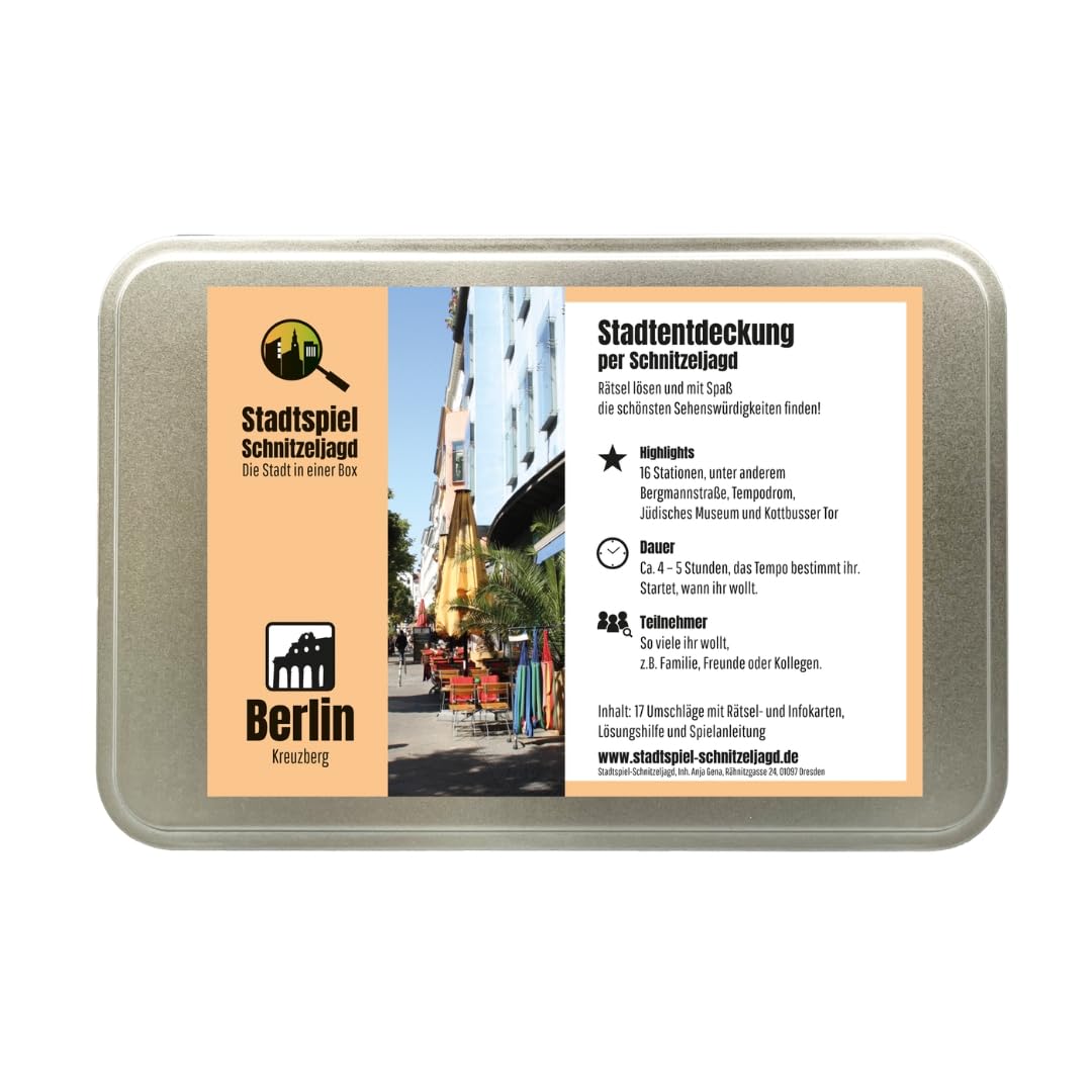 Schnitzeljagd Berlin Kreuzberg: Stadtspiel Berlin als Schnitzeljagd für Familien, Klassenfahrten ode