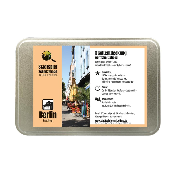 Schnitzeljagd Berlin Kreuzberg: Stadtspiel Berlin als Schnitzeljagd für Familien, Klassenfahrten ode