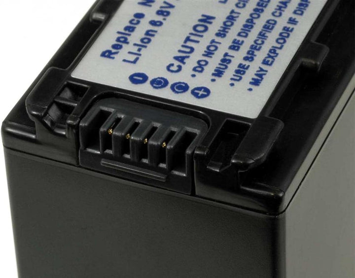 Akku für Sony HDR-CX550, 7,4V, Li-Ion