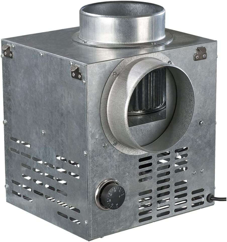 Kaminventilator Kaminlüfter Heissluftventilator Ventilator Warmluftgebläse (DN 125 mm), DN 125 mm