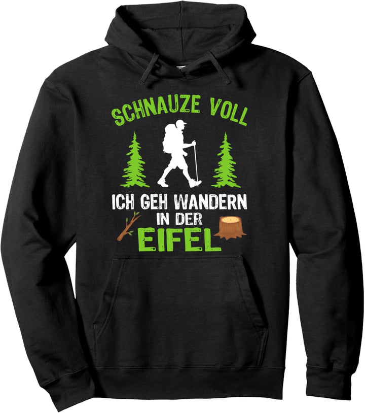 Wandern Eifel Design Pullover Hoodie