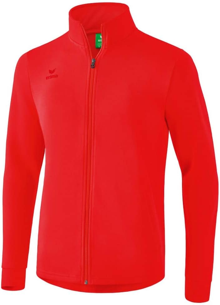 Erima Basic Sweatjacke XL Rot, XL Rot
