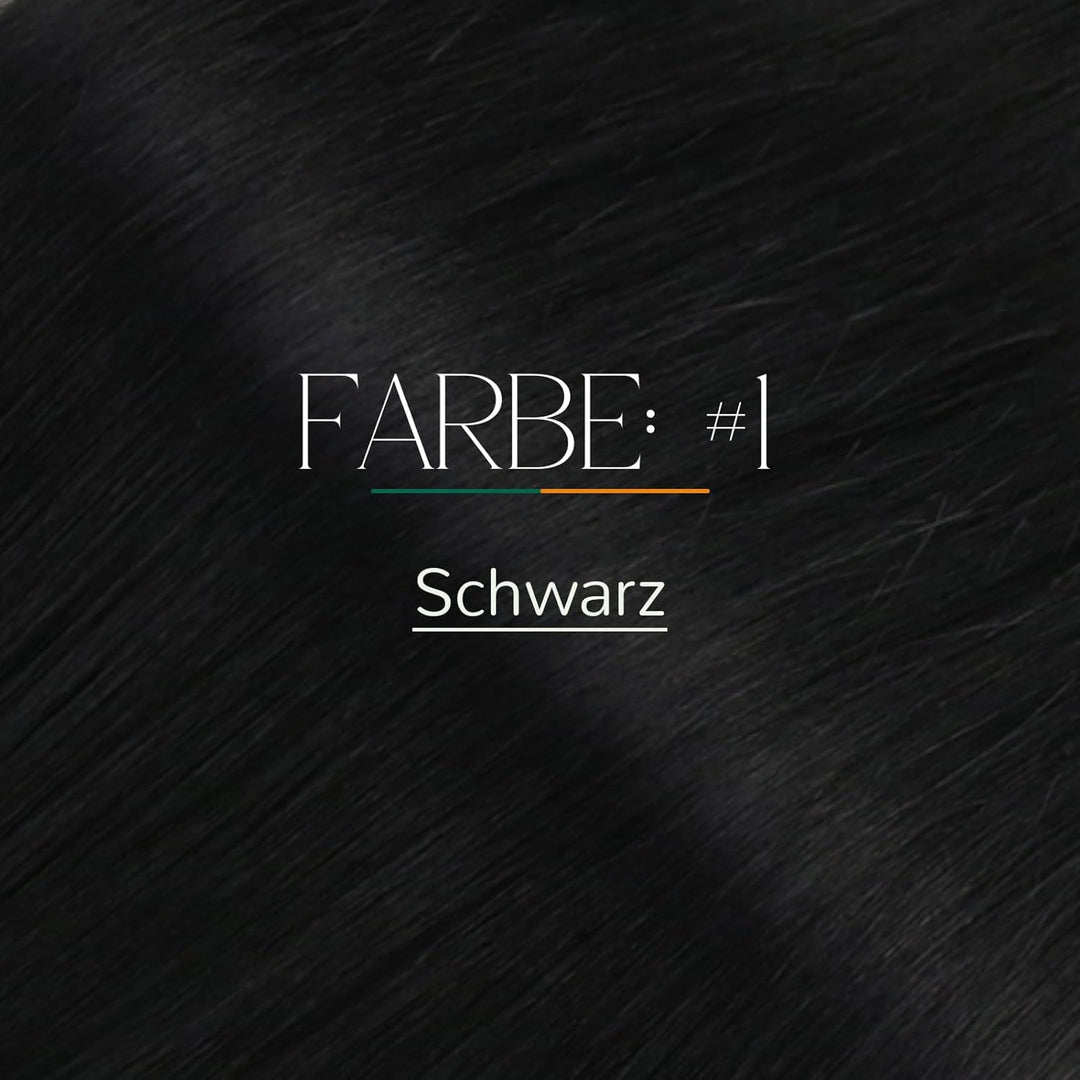 Easyouth U Tip Keratin Remy Echthaar Extension Hot Fusion U Tips Echthaar 22 Zoll 50g/50Stück Farbe