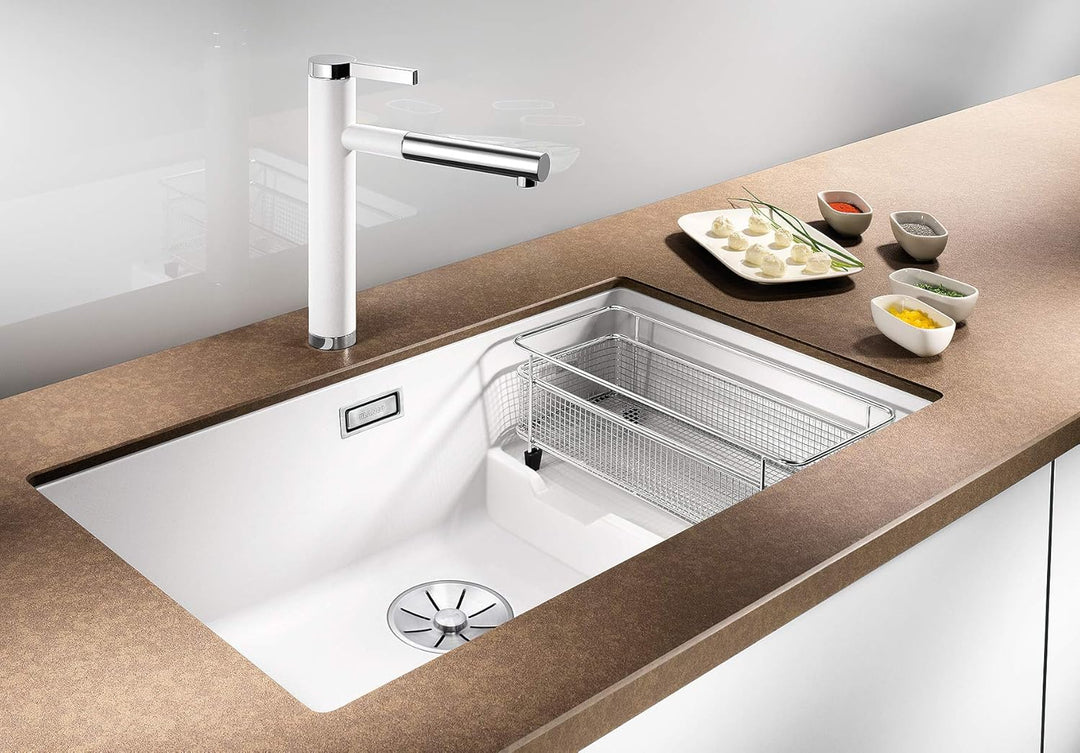 BLANCO SUBLINE 700-U Literevel | SILGRANIT anthrazit | Einbauart: Unterbau | ohne Ablauffernbedienun