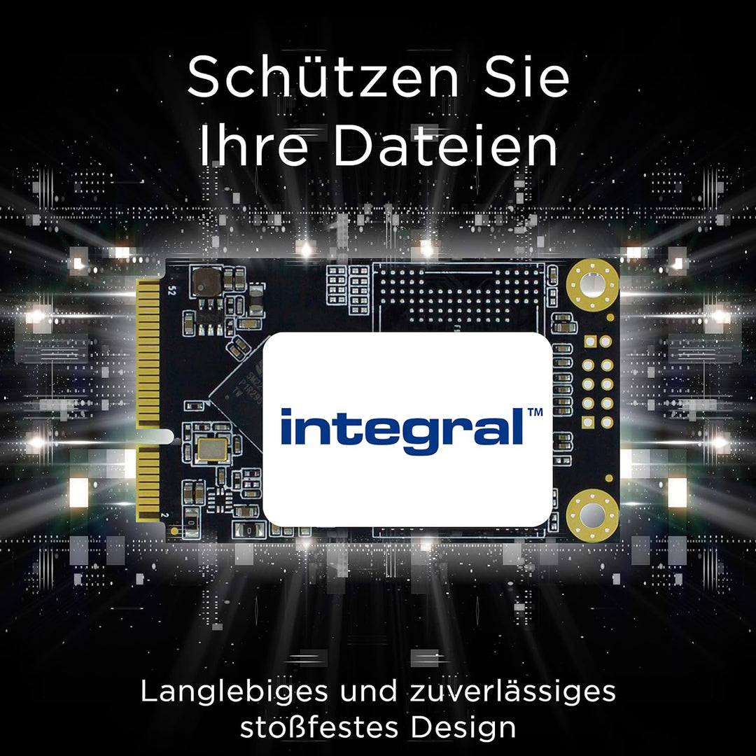 Integral 512GB M.2 SATA III 2242 Interne SSD, bis zu 520MB/s Lesen 450MB/s Schreiben 512GB M.2 2242