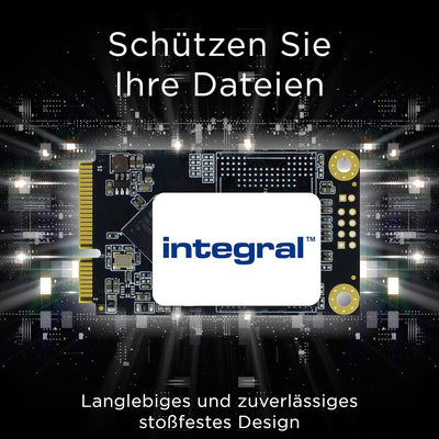 Integral 1TB M.2 SATA III 2242 Interne SSD, bis zu 530MB/s Lesen 475MB/s Schreiben 1TB M.2 2242 SATA
