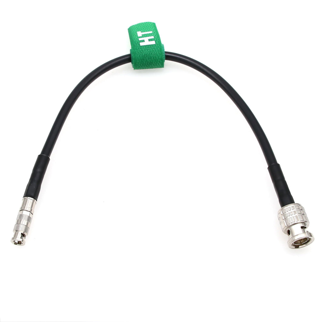 HangTon 4K 60p 12G SDI Videokabel HD Micro BNC auf Standard BNC für Blackmagic Video Assist 5 Zoll M