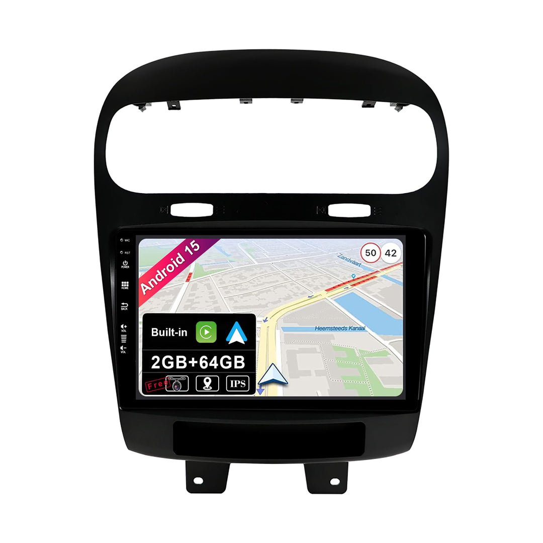 JOYX Android 12 IPS Autoradio Passt für FIAT Freemont Dodge Journey Leap (2012-2020) - Eingebautes C