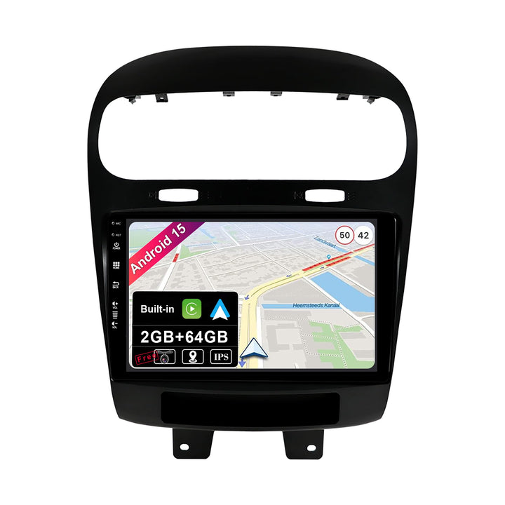 JOYX Android 12 IPS Autoradio Passt für FIAT Freemont Dodge Journey Leap (2012-2020) - Eingebautes C