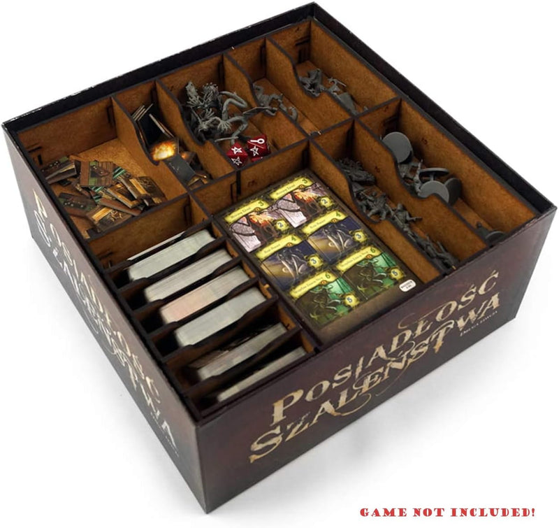 docsmagic.de Organizer Insert for Mansions of Madness: Second Edition Box - Einsatz Mansions of Madn