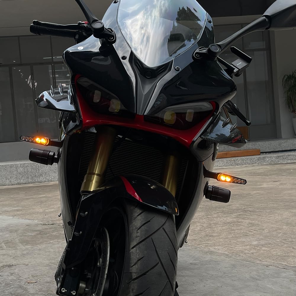 ZEXDDI Motorrad-Rahmenschieber passend für Hon-da CB500X 2022 CB500F 2013-2023 Fallende Crash Protec