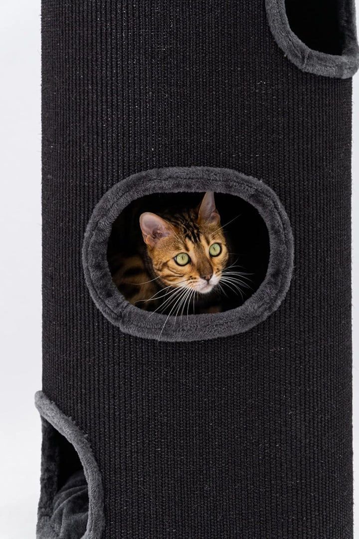 Petrebels Kratztonne Dome 110 cm hoch, Ø 45 cm, extra Breit und Schwer für Ultimative Stabilität, Fa