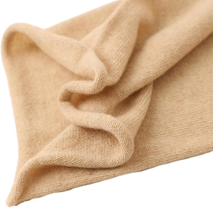 Prettystern Damen Herren Kaschmir Loop Schal warm Cashmere Rundschal Strick-schal Rund-Halstuch Wint