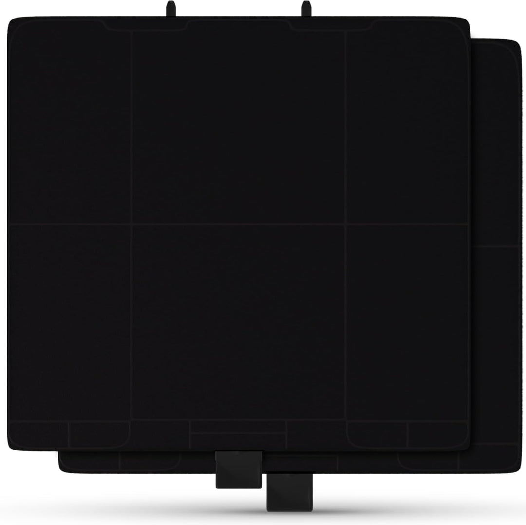 VIOKS 2 Stk Aktivkohlefilter Dunstabzugshaube 232x237x22mm Ersatz für Bosch DHZ5326 11026769 0070543