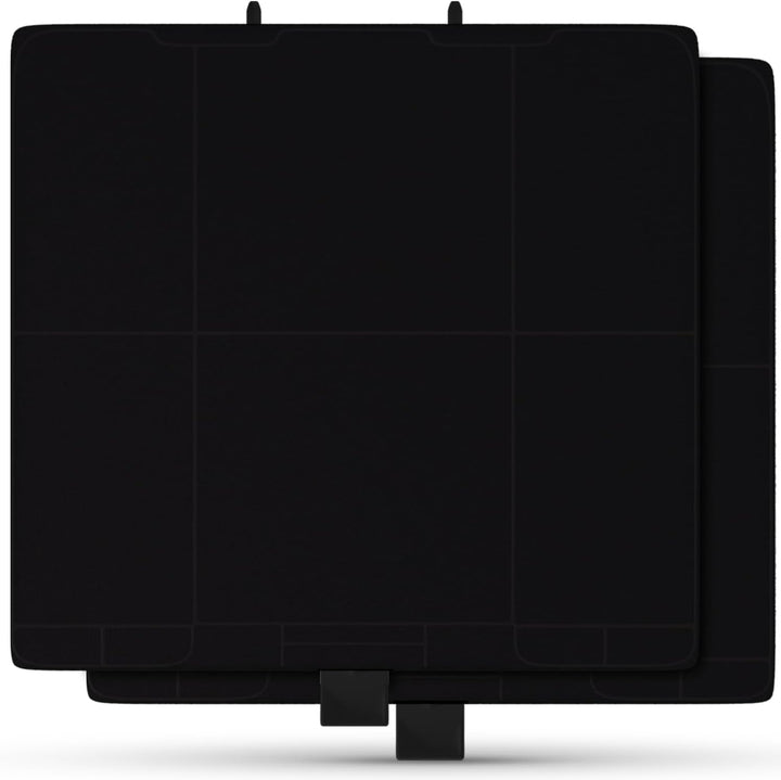 VIOKS 2 Stk Aktivkohlefilter Dunstabzugshaube 232x237x22mm Ersatz für Bosch DHZ5326 11026769 0070543