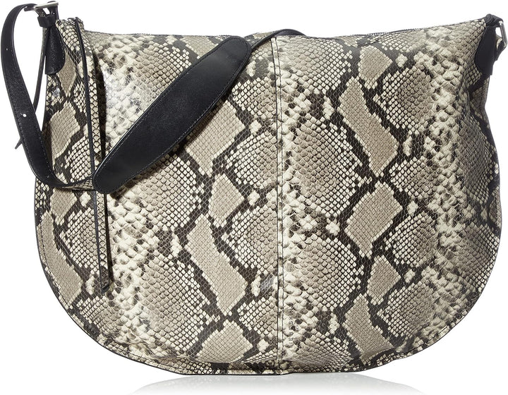 Liebeskind Berlin NAOMI MONTREAL SNAKE HOBO Schultertasche, Large (HxBxT 41.3cm x 51.7cm x 0.5cm)