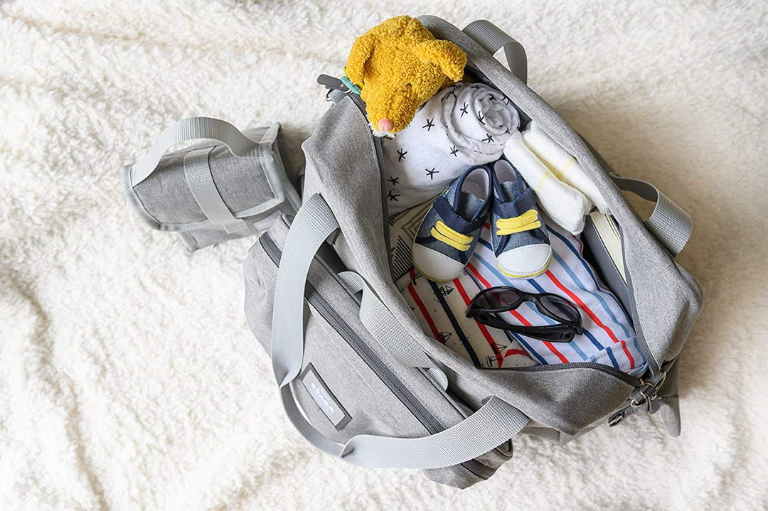 Béaba – Wickeltasche Genève II – Modulierbar, vielfältige Staumöglichkeiten – Vordertasche, Wickelun