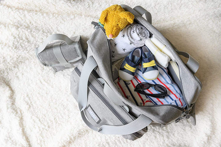 Béaba – Wickeltasche Genève II – Modulierbar, vielfältige Staumöglichkeiten – Vordertasche, Wickelun