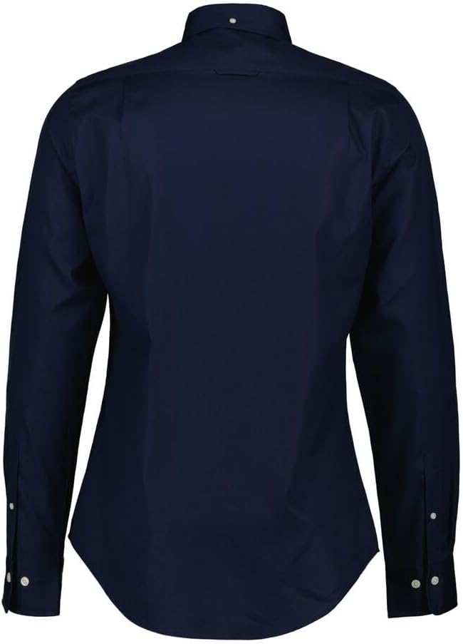 GANT Herren Slim Pinpoint Oxford Shirt Klassisches Hemd XL Marine, XL Marine