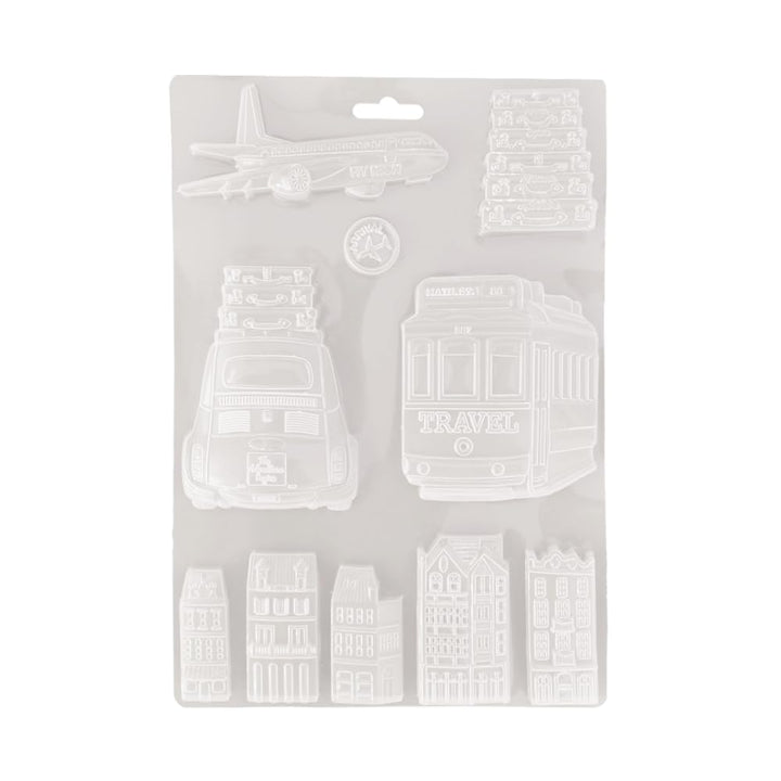 Stamperia - Soft Mould A4 for Scrapbooks, Albums, Bullet Journals and More, Suitable for Soft Clay,
