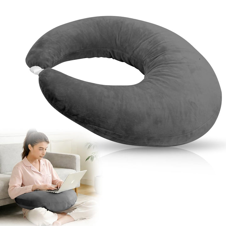 Ergonomisches Crealis-Kissen, Schosskissen Lesekissen,Ergonomisches Gaming Armkissen, Häkelkissen St