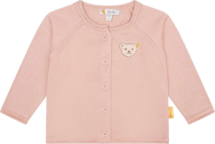 Steiff Baby-Mädchen Strickjacke Leichte Baumwolljacke