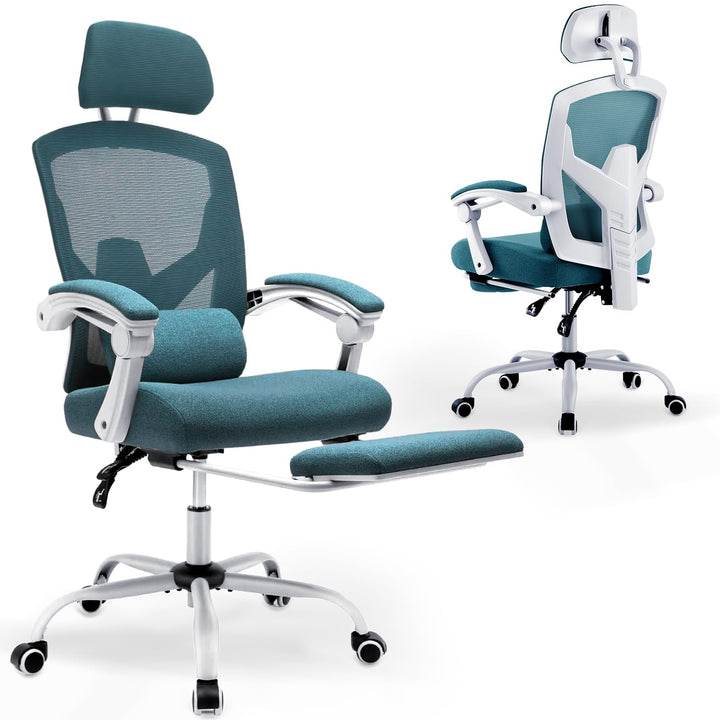 DUMOS Bürostuhl Ergonomisch EIN Schreibtischstuhl mit Komfortarmlehnen Ausgestattet mit Einer Bequem
