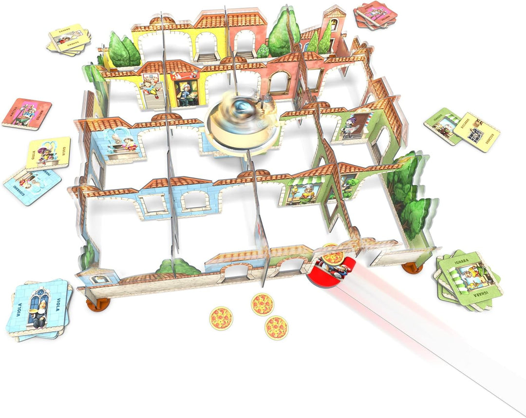 Zoch 601105182 Piazza Rabazza - Geschicklichkeitsspiel für 2 bis 4 Spieler – Das Sammelspiel für ruh