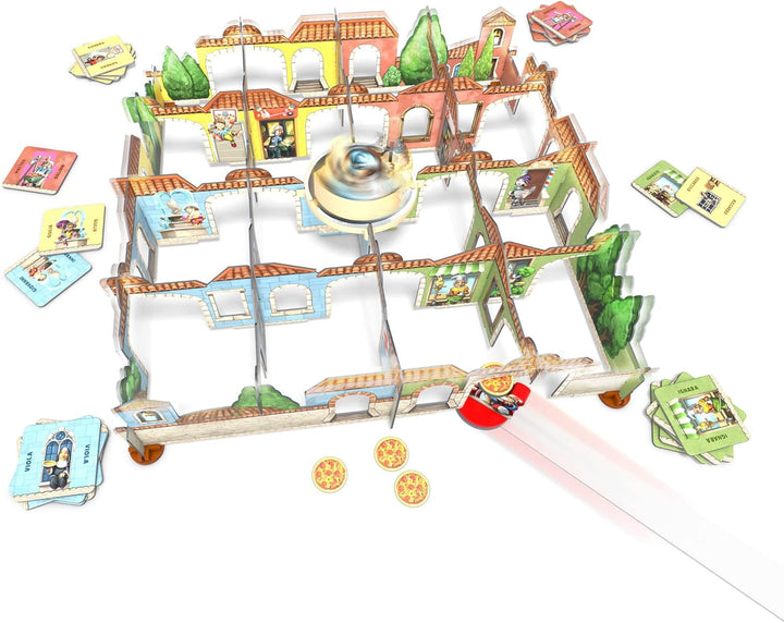 Zoch 601105182 Piazza Rabazza - Geschicklichkeitsspiel für 2 bis 4 Spieler – Das Sammelspiel für ruh