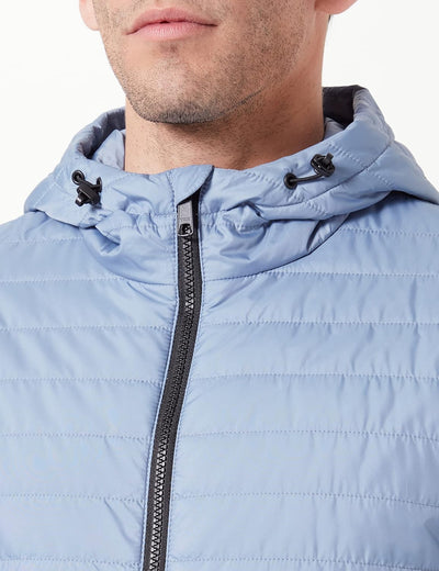 Geox Herren M Wilmer Jacket 46 Faded Denim, 46 Faded Denim
