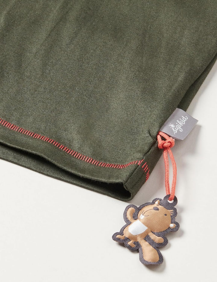 Sigikid Jungen T-Shirt, Dunklegrün