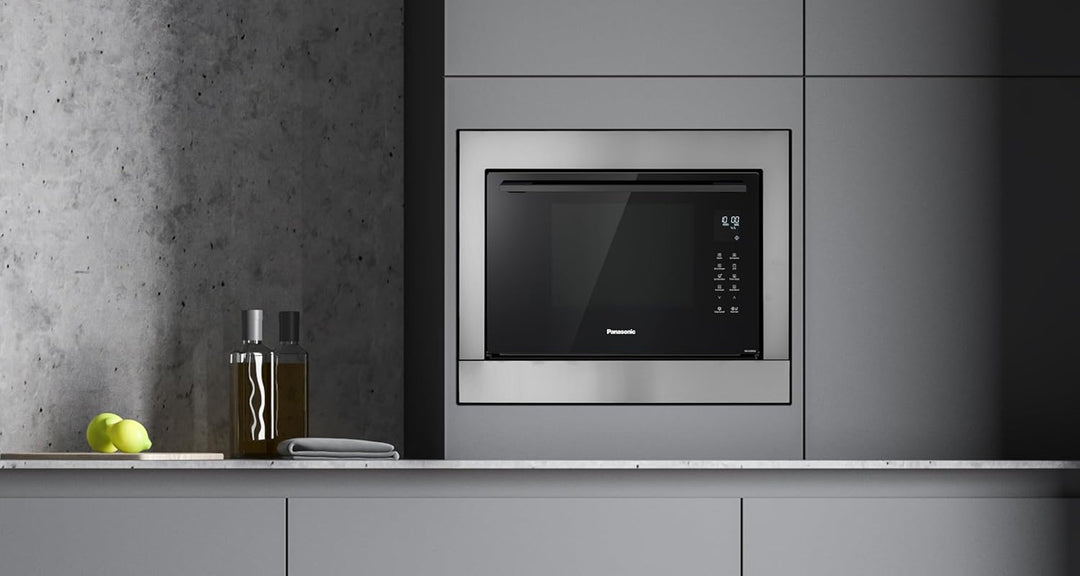 Panasonic Mikrowellen-Einbaurahmen NN-TK81LCSCP für die Kombi Mikrowelle-Dampfbackofen NN-CS89LBGPG,