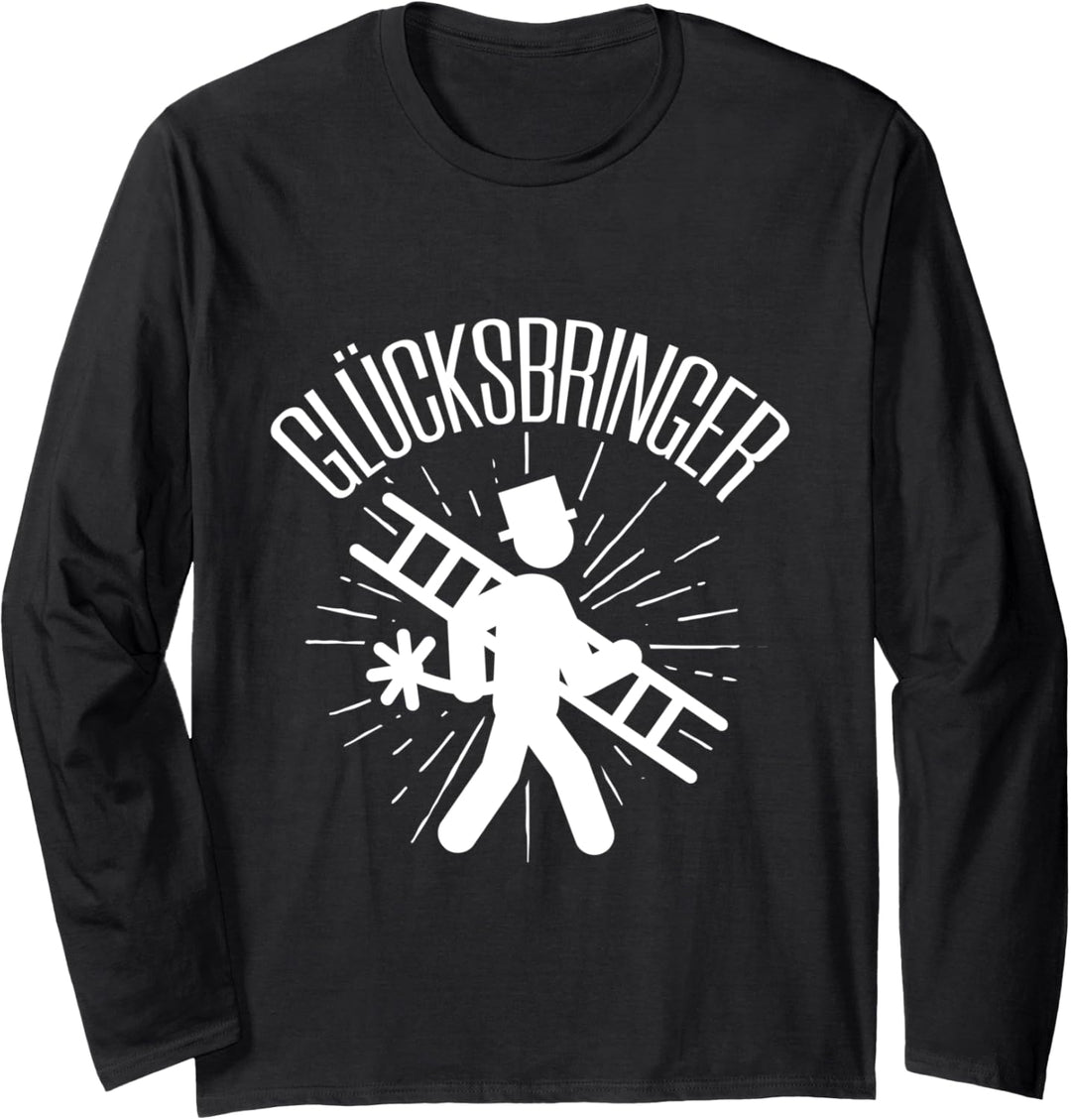 Glücksbringer Tolle Geschenkidee Für Schornsteinfeger Langarmshirt