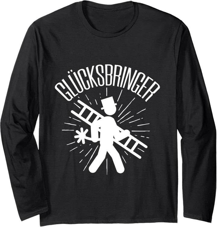 Glücksbringer Tolle Geschenkidee Für Schornsteinfeger Langarmshirt
