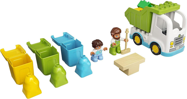 LEGO 10945 DUPLO Town Müllabfuhr und Wertstoffhof Single, Single