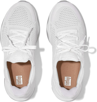 FitFlop Women's Vitamin Ffx Knit Sports Sneakers 41 Urban White Mix, 41 Urban White Mix