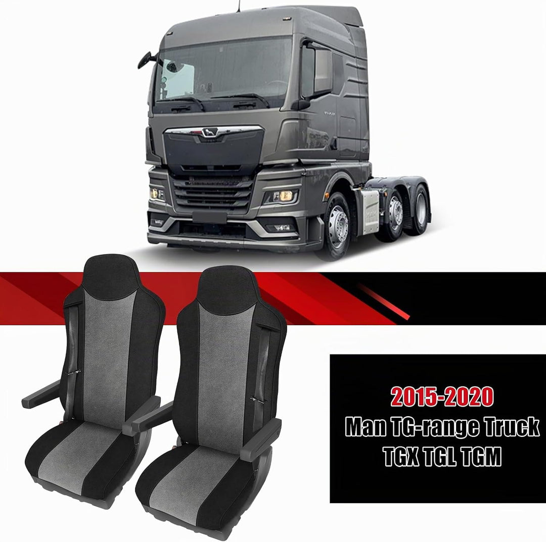Auto Sitzbezüge für 2015-2020 Man TGX TGL TGM TGS LKW Sitzbezüge Schonbezüge Autositzbezüge