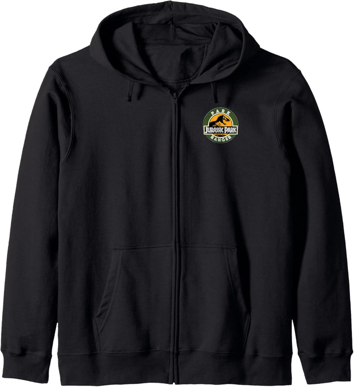 Jurassic Park Logo Park Ranger Abzeichen Kapuzenjacke