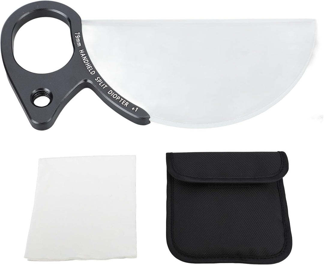 Handheld-Split-Dioptrien-Filter 79 Mm, +1 Dioptrien-Unschärfe-Kamerafilter für Sanfte, Verträumte Ef