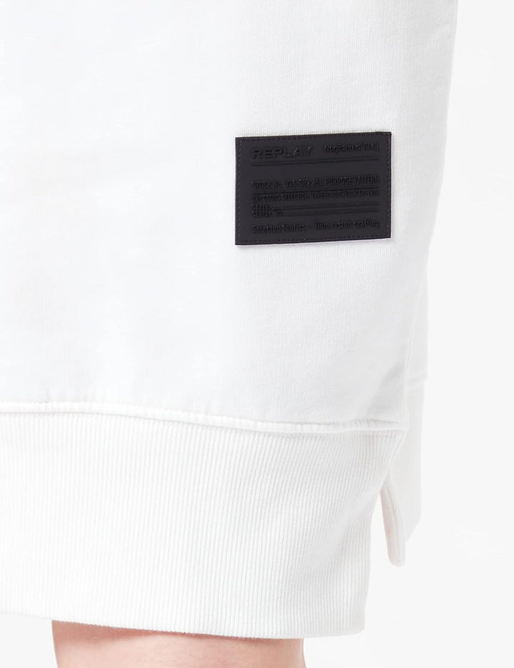 Replay Damen W9740b Lässiges Kleid T-Shirt L 011 White, L 011 White