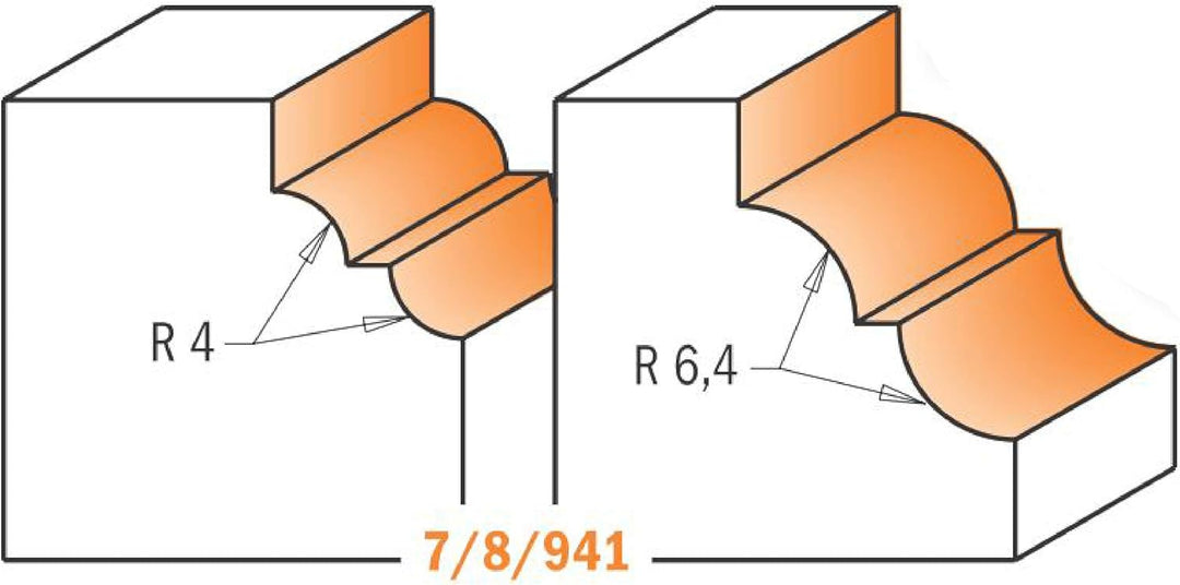 CMT Orange Tools 957.503.11 – Erdbeere Rohranfasgerät mit Rodam. 15 Grad HM S 12 D 24.5