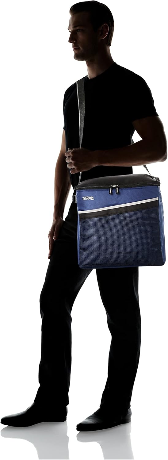Thermos 4080.252.250 Kühltasche Classic, Polyester Blau 25 l, IsoTec Premium Isolierung, BPA-Free L