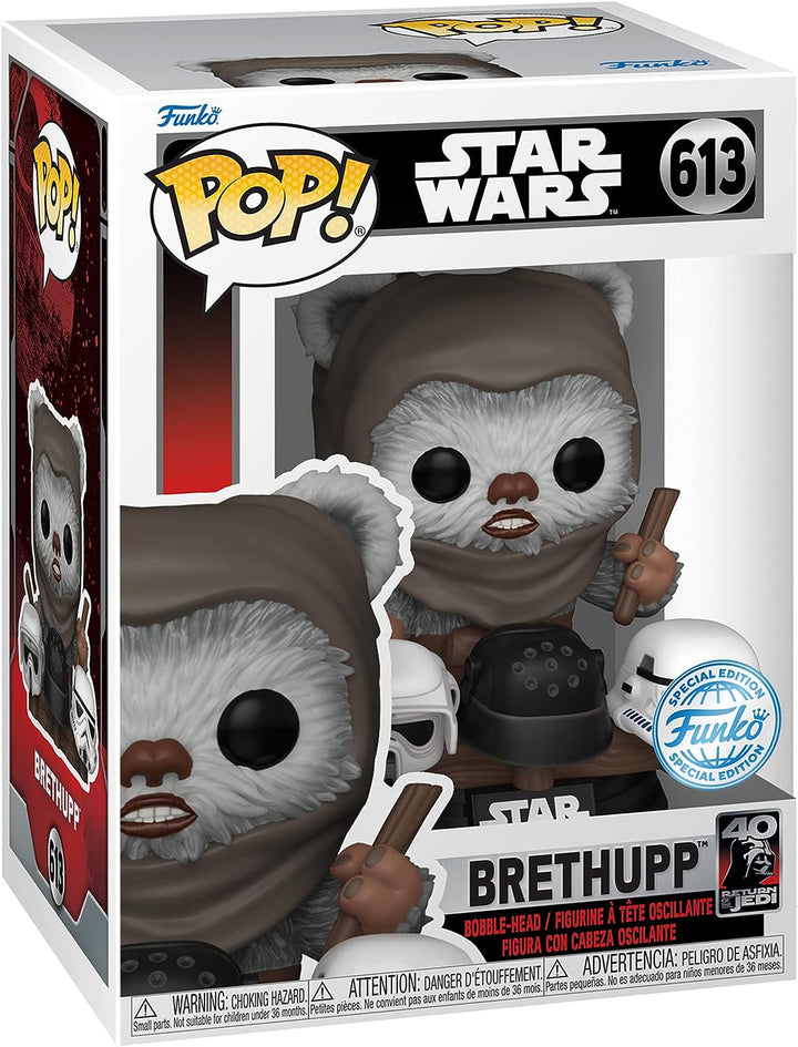 Funko Star Wars: Return of The Jedi Brethupp with Helmets 40th Anniversary POP! Vinyl