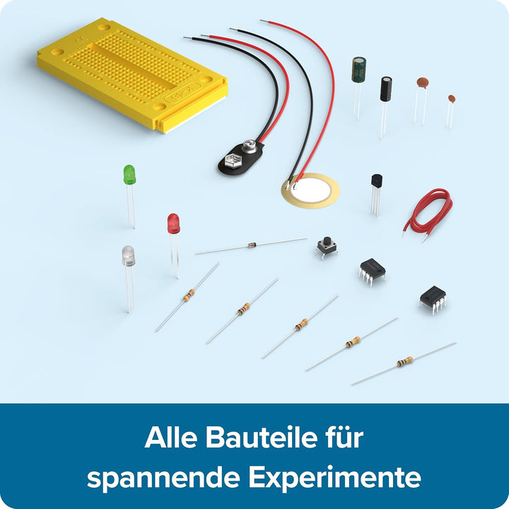 FRANZIS 65272 - Lernpaket Elektronik - Der Schnellstart in die Elektronik - 50 spannende Experimente