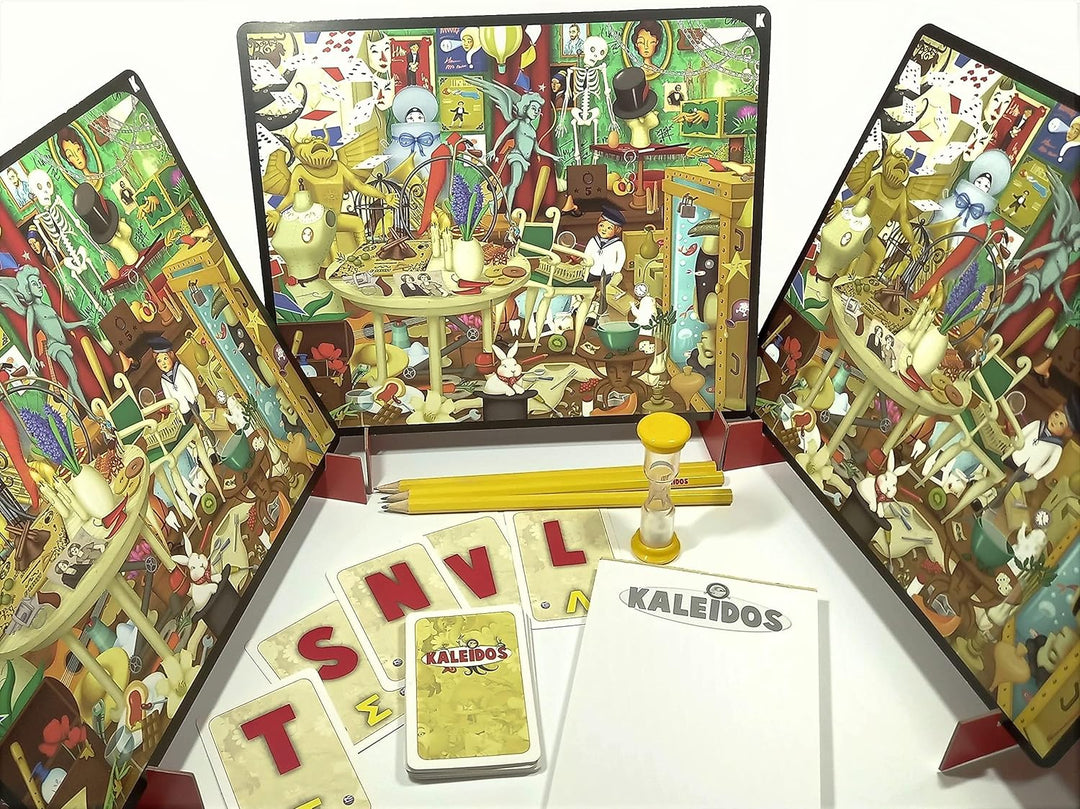 KALEIDOSGAMES Kaleidos - Das Spiel der verborgenen Bilder - Metallbox