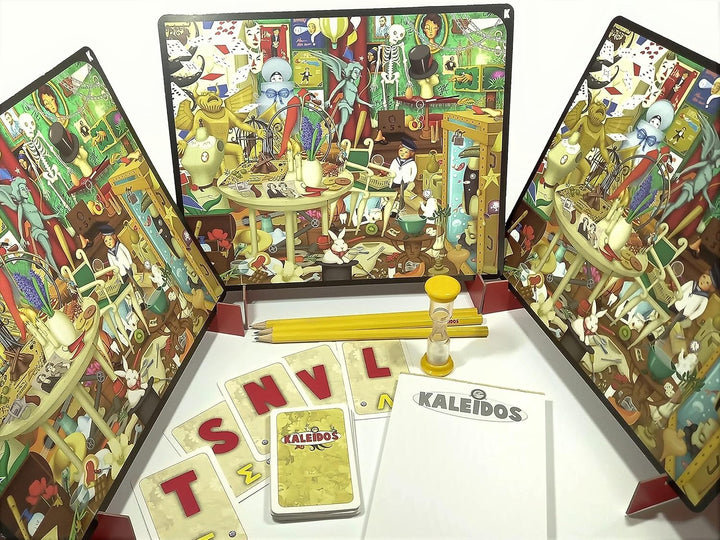 KALEIDOSGAMES Kaleidos - Das Spiel der verborgenen Bilder - Metallbox