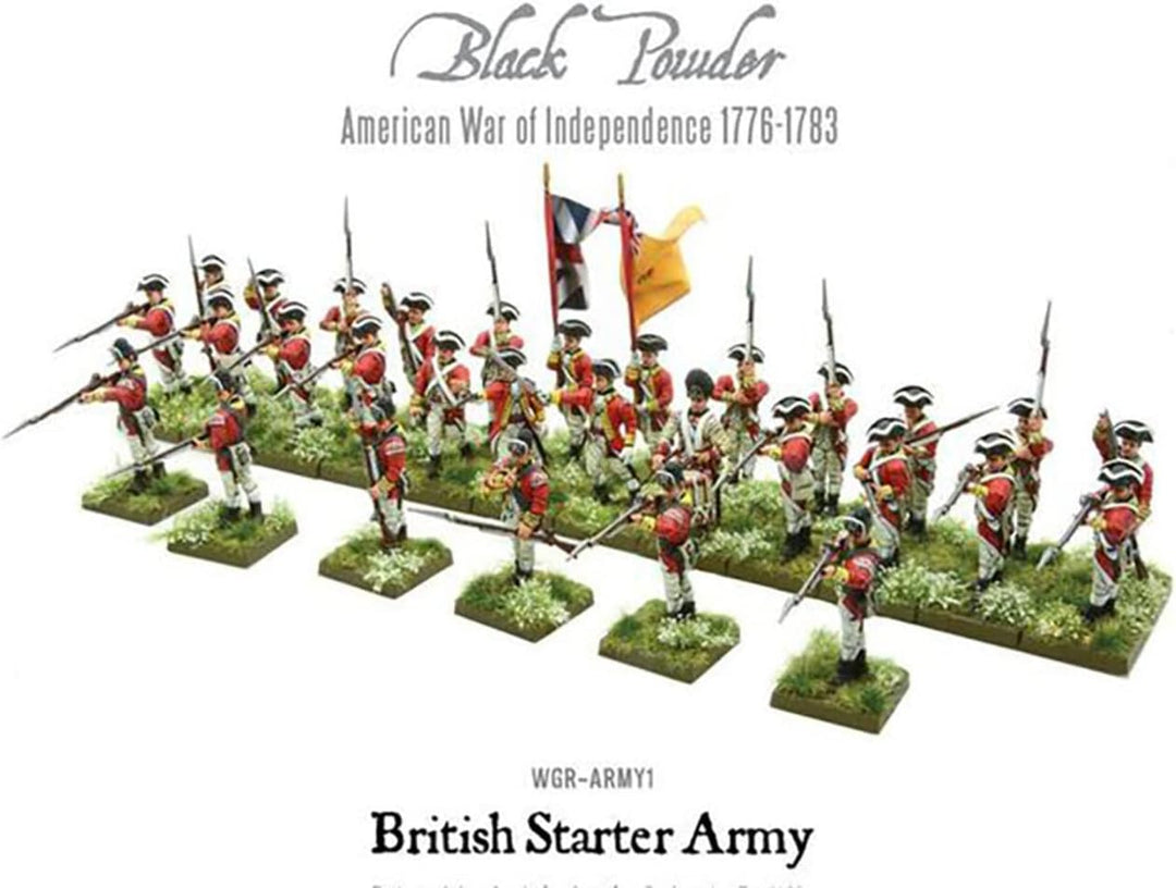 Black Powder AWI British Starter Army