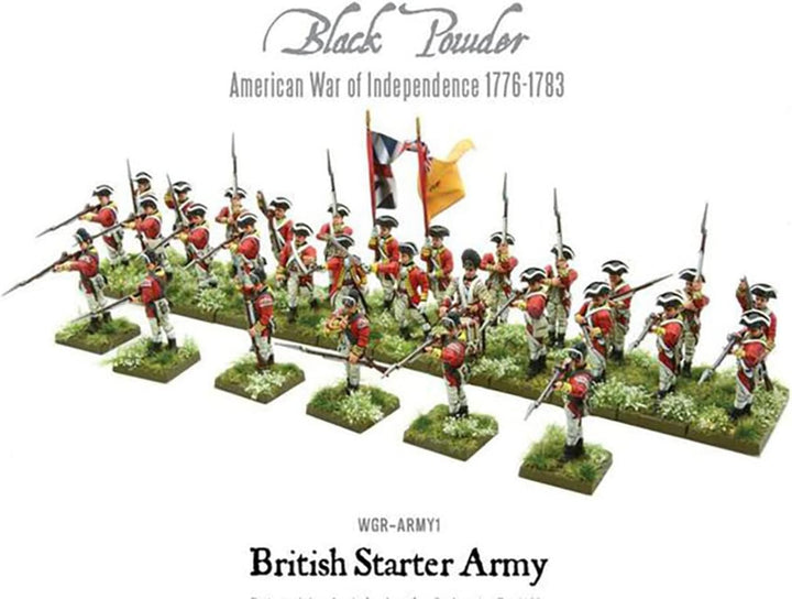 Black Powder AWI British Starter Army